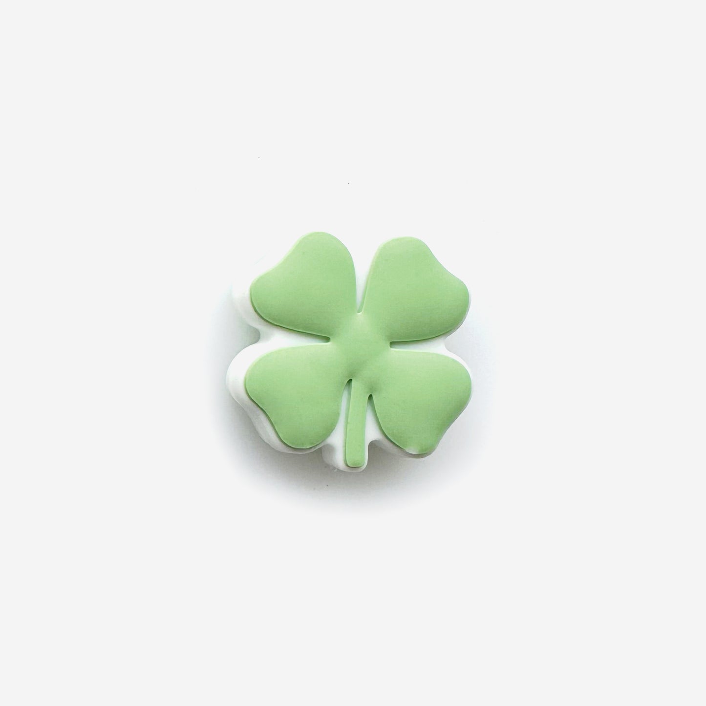 Four Leaf Clover Silicone Focal Beads