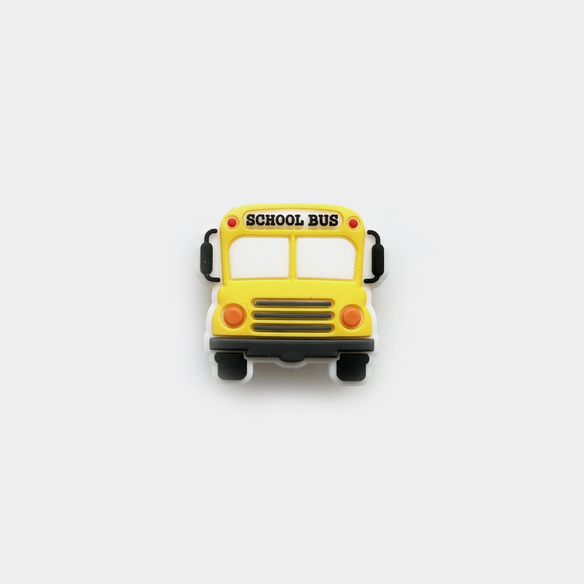 School Bus Focal Silicone Beads