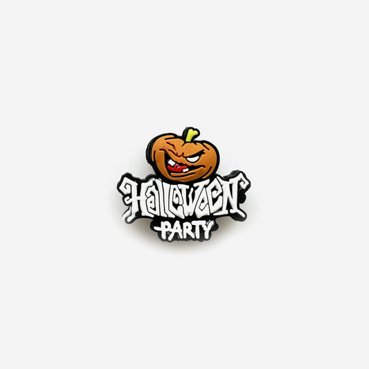 Halloween Party Pumpkin Focal Silicone Beads